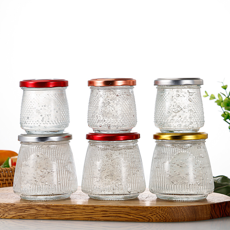 蜂蜜；醬菜；鮮燉（dùn）燕窩；花膠玻璃瓶
